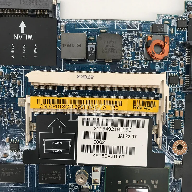 Оригинальная материнская плата для ноутбука DELL Latitude E6500, модель JAL22, модель G965 100%, полностью протестирована