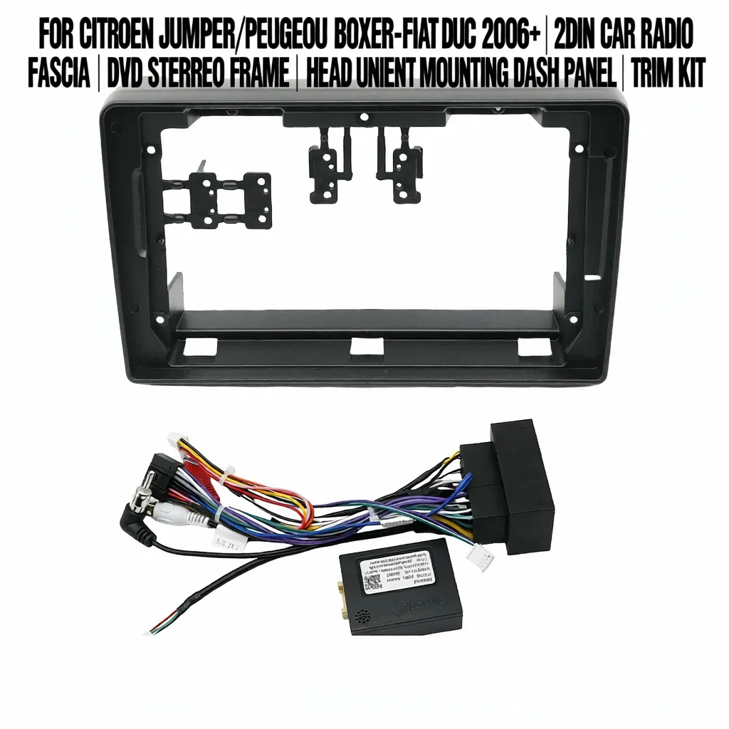 

Для Citroen Jumper/Peugeot Boxer/FIAT Ducato 2006+ 2DIN автомобильный радиоприемник, DVD, стерео рамка, головное устройство, монтажная панель, комплект отделки