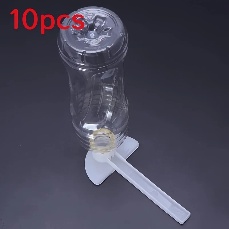10pcs Beehive Door Feeder，Semi-circular duckbill-style bee hive water feeder，Automatic Bee Waterer，Universal Beekeeping Tools