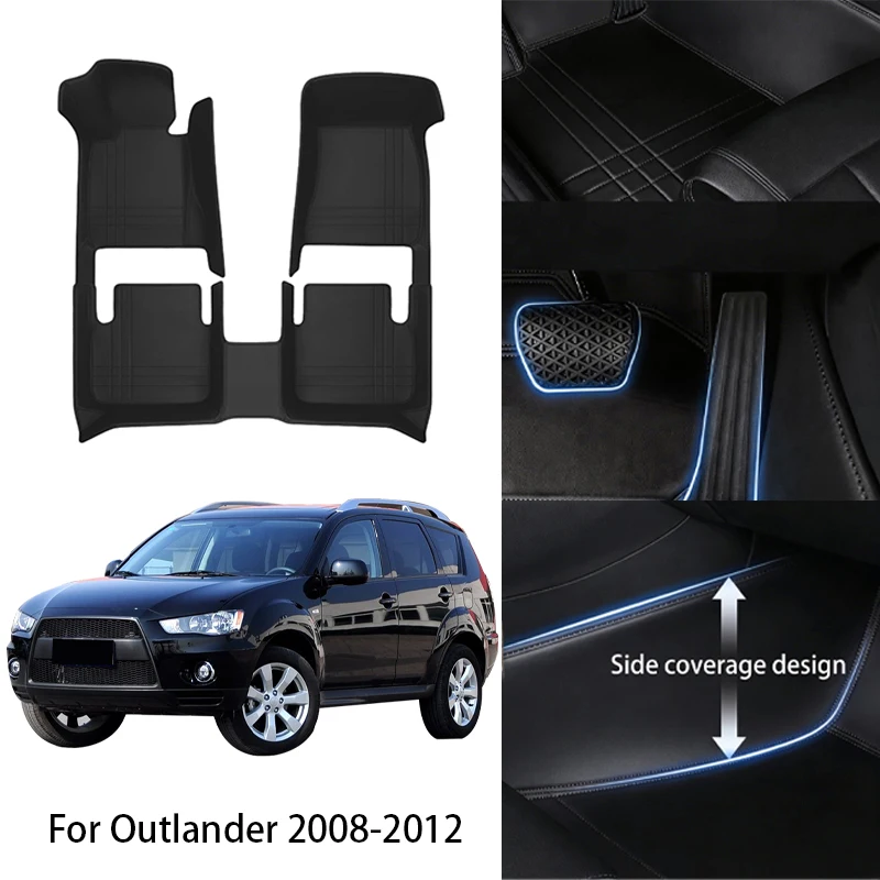 alfombrillas-de-coche-de-cuero-pu-a-medida-para-mitsubishi-outlander-5-plazas-2008-2023-juego-completo-de-lujo-accesorios-interiores-para-automovil