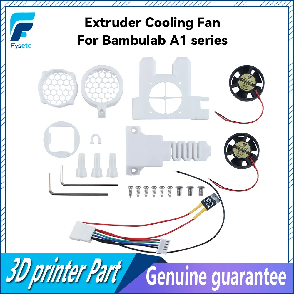 

Extruder Cooling Fan For Bambulab A1 Series Fast Cooling FAN For Bambu A1 And A1 Mini Exturder Hot End 3D Printer