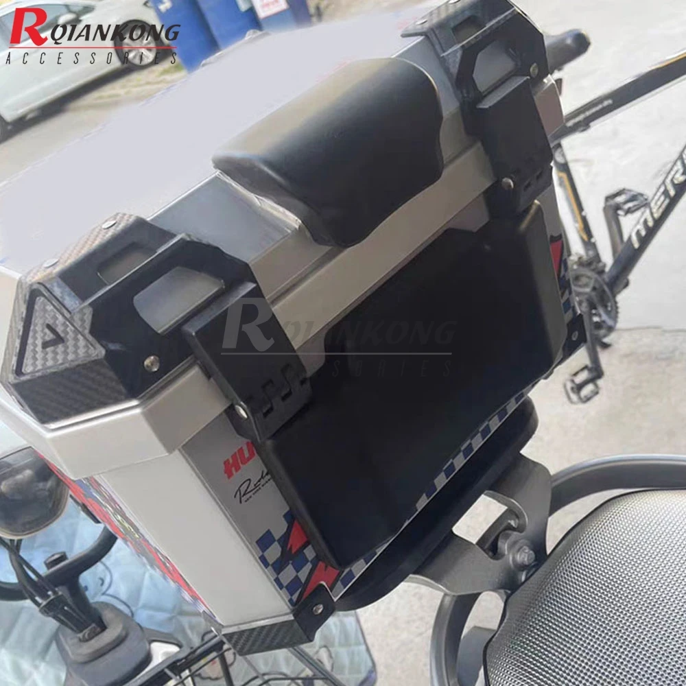 

Motorcycle Rear Top Case Box Luggage Cushion Pad Backrest Pads For BENELLI BJ250 TNT600i BJ500GS TRK125 TRK502X TRK702 TRK702X