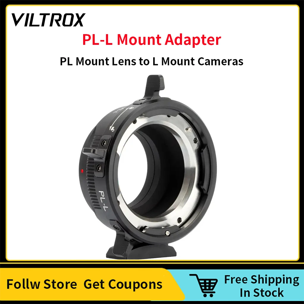 

Viltrox PL-L Mount Adapter Detachable Base For PL Mount Lens Transfer to Leica Panasonic Sigma L-mount Cameras