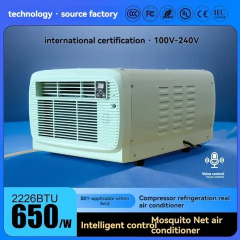 휴대용 모바일 에어컨, 업그레이드 650W 냉동, 야외 캠핑 텐트, 소형 에어컨, 인기 판매