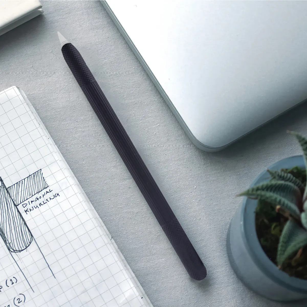 Silicone Protective Sleeve Compatible Pencil Slim Lightweight Shockproof Pencil Cover Scratch Resistant Enclosure