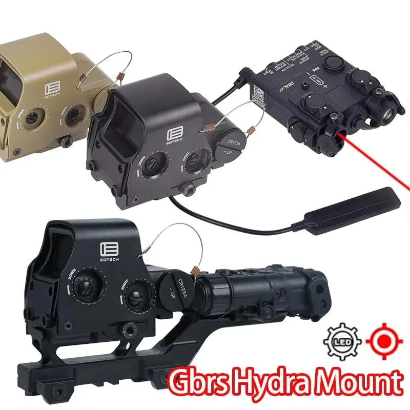 

Gbrs Hydra Mount Tactical 558 Red Dot Holographic Sight Eotech DBAL Red dot sight laser Airsoft Riser Riflescope