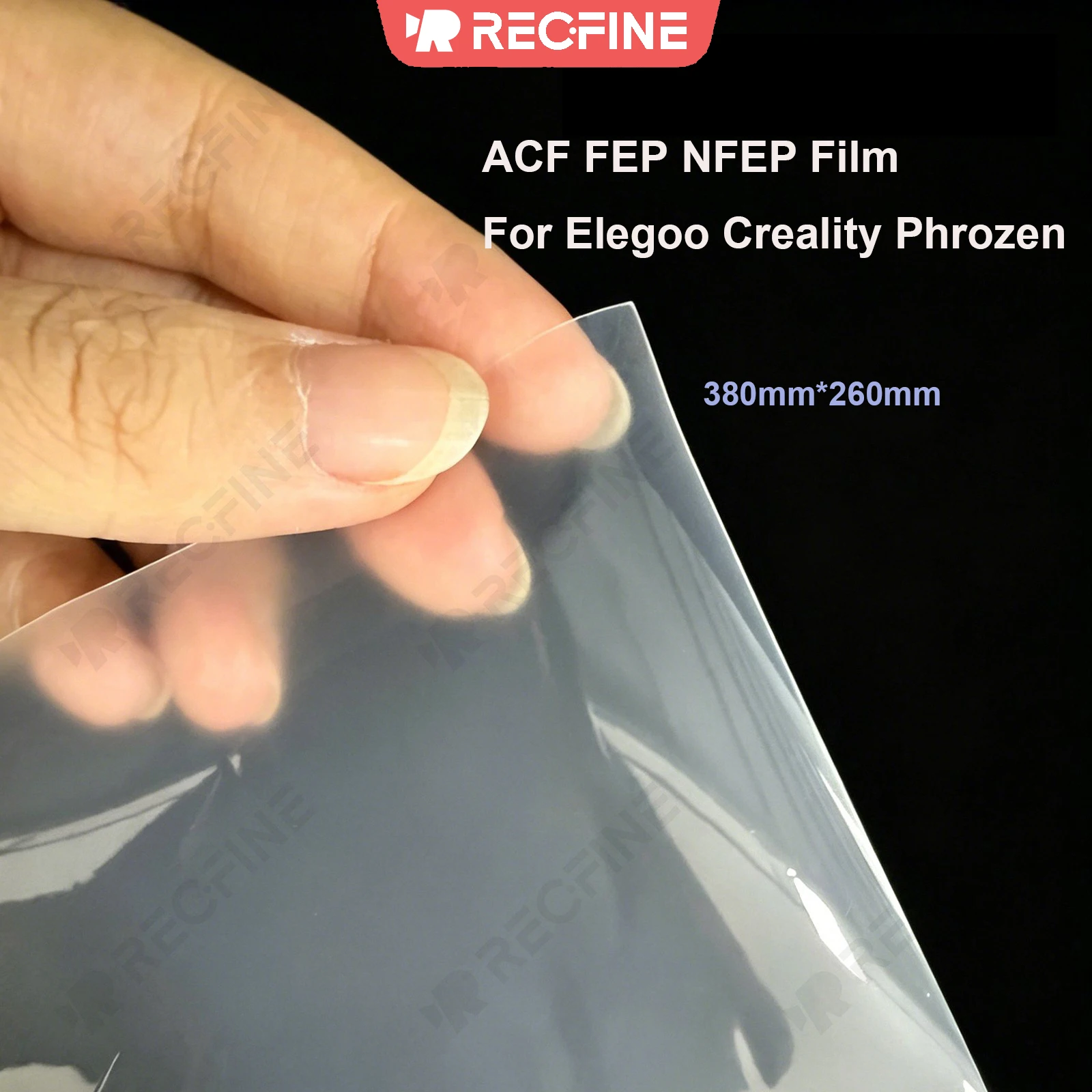 2 5 PCS ACF FEP NFEP Film For Elegoo Creality Phrozen Juipter SE Halot Sonic 10.3-13.5 inch 380mm*260mm