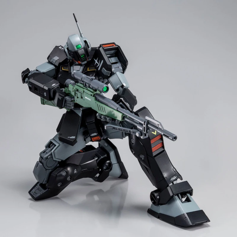 Bandai Gundam Model Kit RGM-79SP GM Sniper 2 Gundam Anime Figures Collection Gunpla Mobile Suit Toys for Boys Gifts