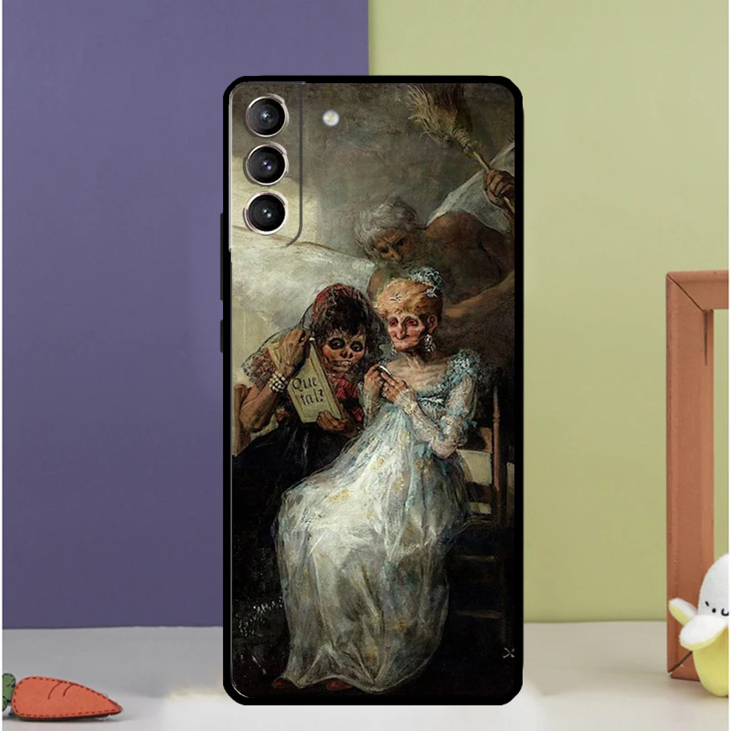 Spain Francisco Goya Art Case For Samsung Galaxy S23 S21 Ultra S22 Plus Note 10 20 Ultra S8 S9 S10 S20 FE Cover Coque