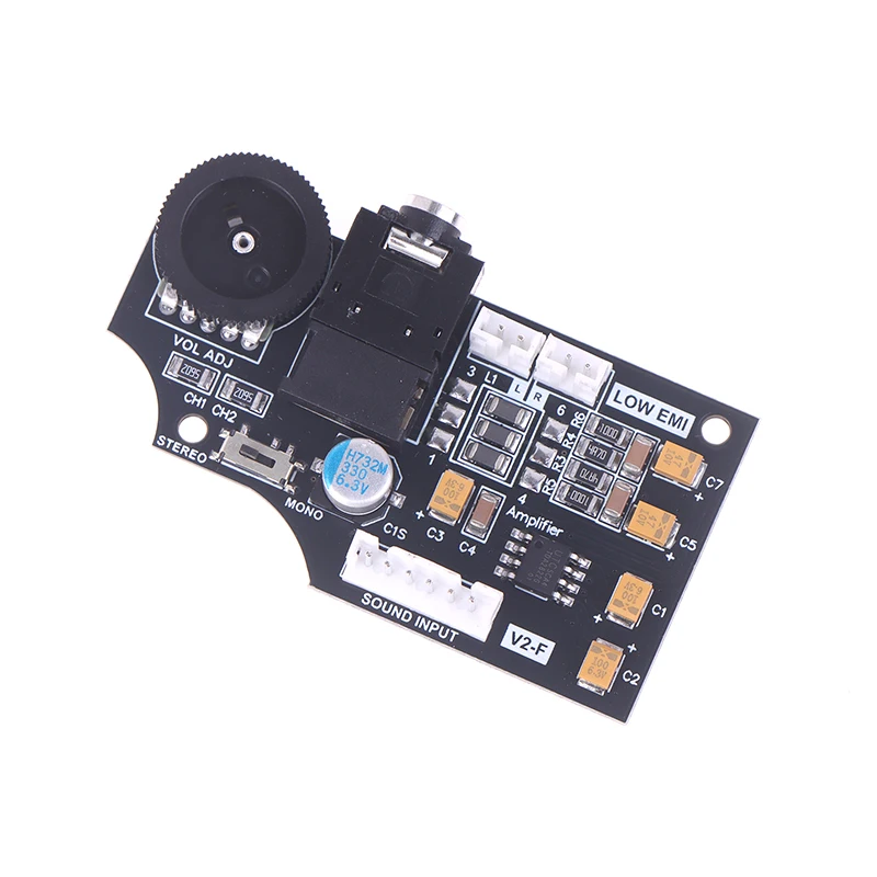 Extended Volume Audio Board for SEGA Game Gear; Enhanced with ELNA Audio Capacitors for Quality Sound