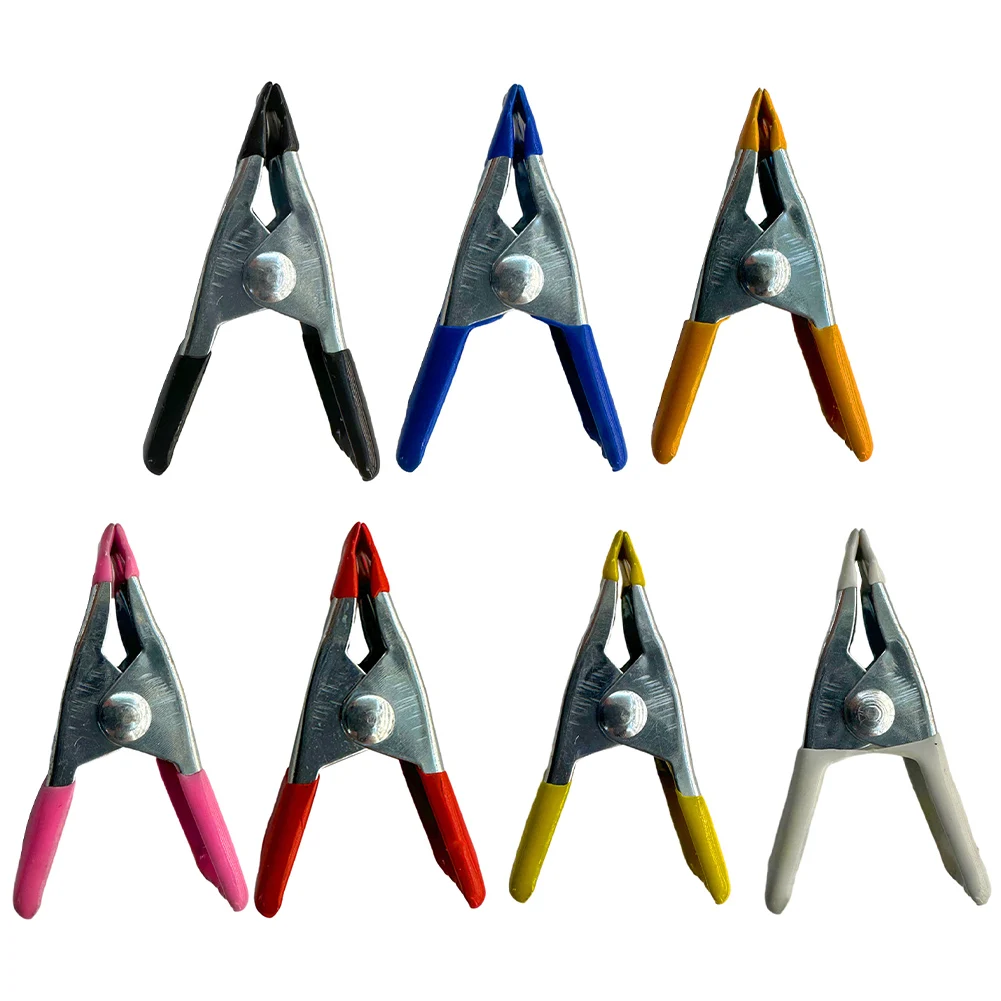 2inch Metal A-Shaped Spring Clip Multi-Purpose Woodworking Electrician Powerful Spring Clamps A Clip Hand Tools