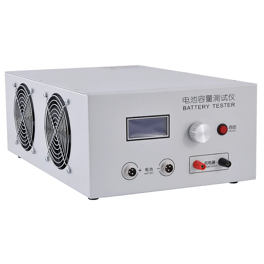 Battery Capacity Tester EBC-B20H 12-72V 20A, Lead Acid Lithium with External Charger AC100-240V Discharge Support