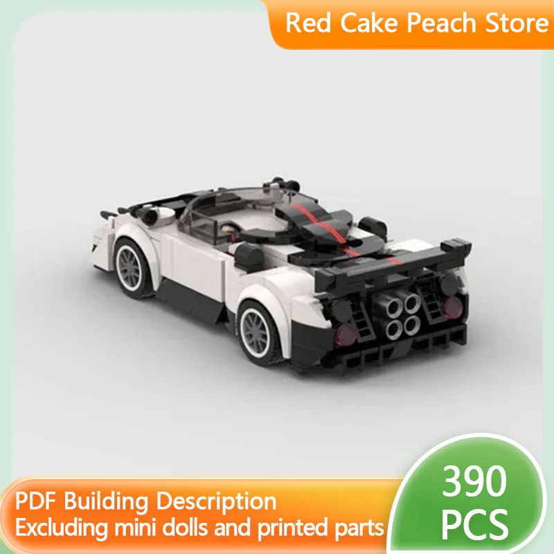 

Speed Champion Model MOC Building Bricks Zonda Top Tier Sports Car Modular Technology Assemble Children Suit Toys Gifts Holiday