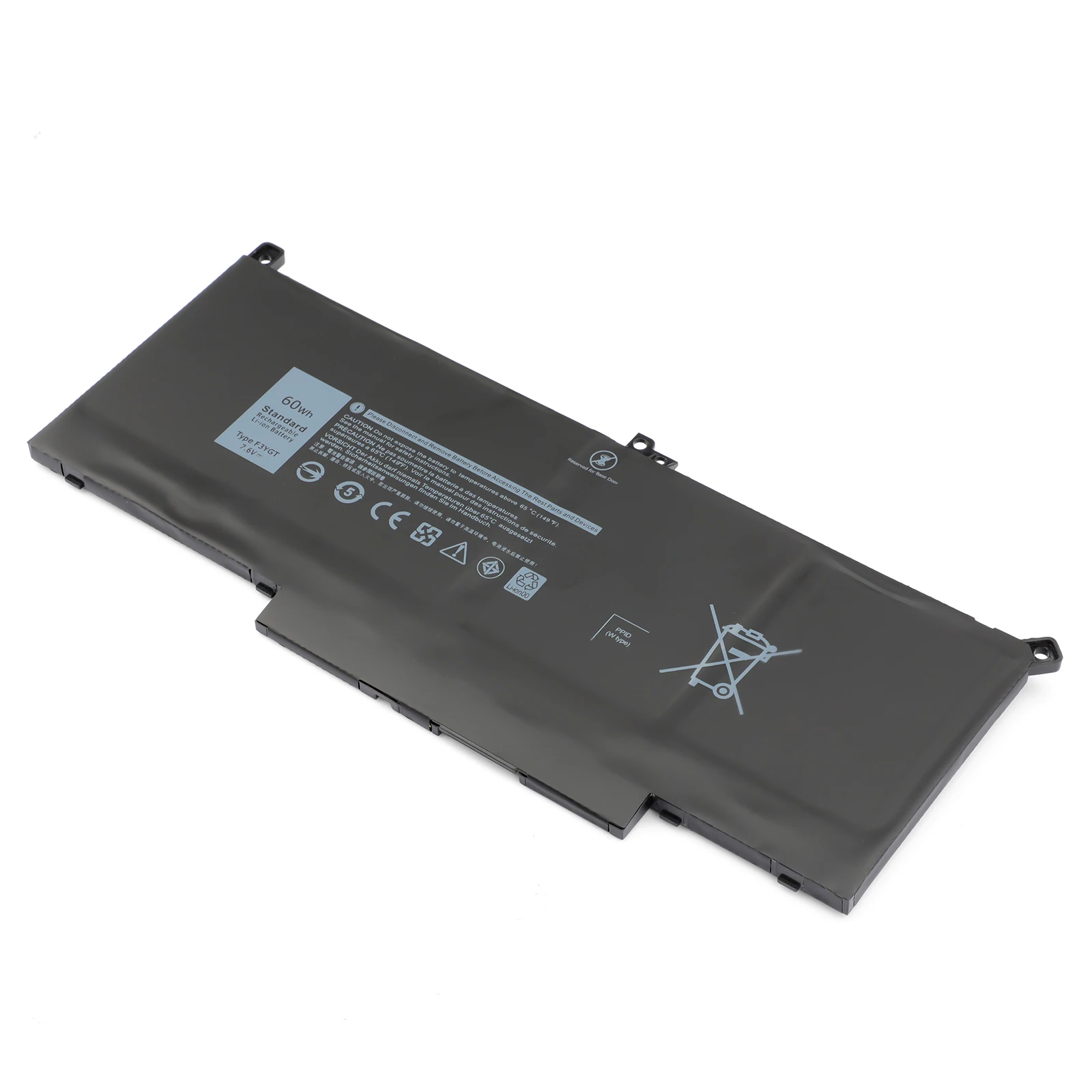 YOOFAN-Batterie d'ordinateur portable 7.6V 7895mAh, pour Dell Latitude 12 7000 E7280 E7winking E7380 ECafe 90 E7480 E7490 F3Yight2X39G DJ1J0