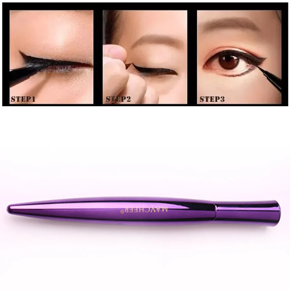 

Liquid Eyeliner Pen Waterproof Eye Makeup Cosmetics Smudge-proof Eye Makeup Tool (462 # Purple Tube)