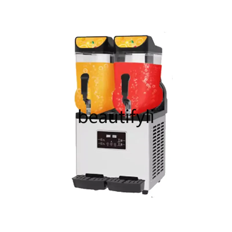 

Commercial cold drink machine, smoothie slush machine, automatic single-cylinder double-cylinder beverage mixing machine