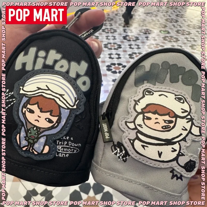

In Stock Genuine Pop Mart Hirono Ono Echo Series Blind Box Small Bag Pendant Peripheral Keybag Earphone Wallet Birthday Gift