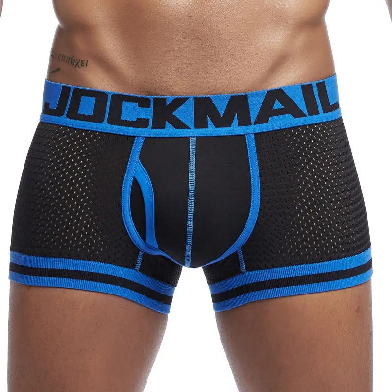 JOCKMAIL Fashion dynamiczne bokserki Casual Home bielizna męska niskiej talii oddychające sportowe męskie kalesony szorty plażowe