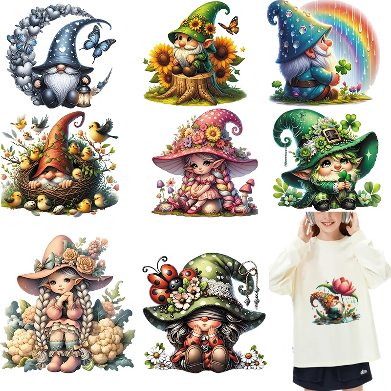 Cartoon Cute Elves …