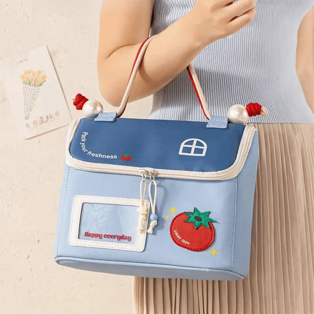 Adorable Waterproof House Shape Cosmetic Bag Portable Large Capacity Toiletry Pouch Top Handle Partition Travel Wash Pack Office