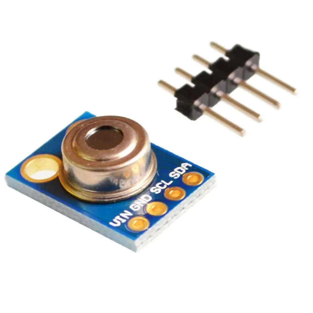 10PCS/LOT GY-906 MLX90614ESF New MLX90614 Contactless Temperature Sensor Module Compatible