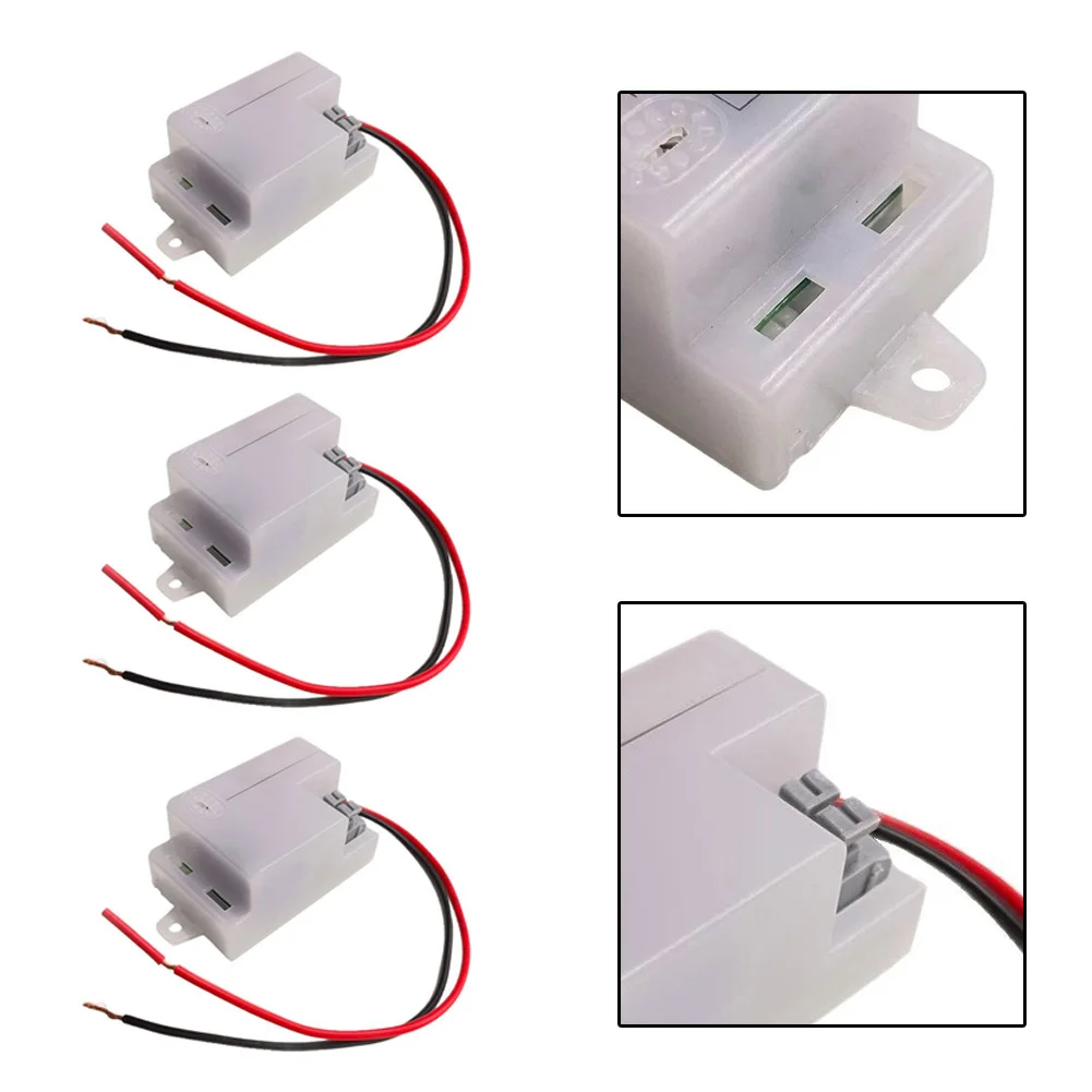 2pcs 220V Microwave Sensor Switch with Stable Performance in Temperature Fluctuations and Humid Indoor Conditions