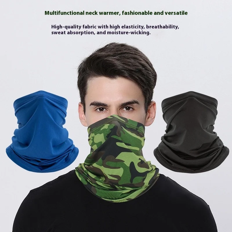 

Headscarf Motorcycle Bandana Man Headband Breathable Ice Silk Cycling Magic Summer Sport Scarf Snood Women Versatility Caps