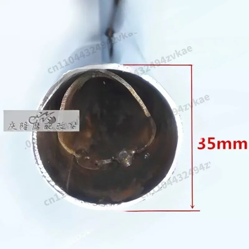 GN125 GS125 motorcycle exhaust pipe front retro modified ranger light ride cigarette pipe