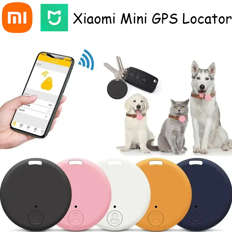 

Мини GPS-локатор Xiaomi, анти-потерянный сигнализатор, кошелек, брелок, смарт-тег, Bluetooth-совместимый трекер, собака, домашнее животное, детский трекер, поиск ключей