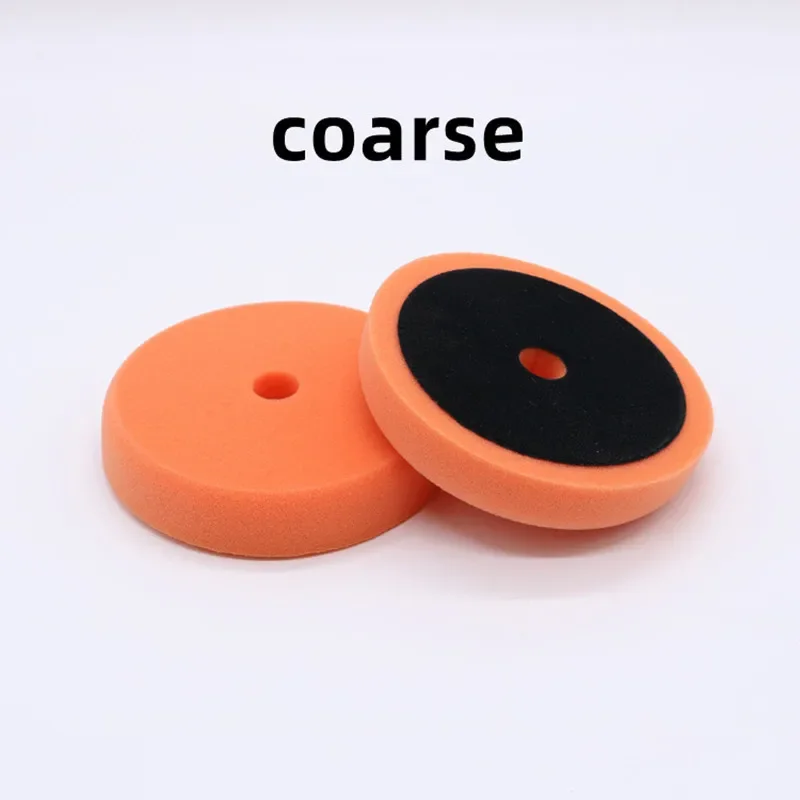 3pcs 6Inch Sponge Plate Polishing Pad Coarse And Medium Fine Car Waxing Reduction Disk Sponge Polish Wheel Sponge Wheel