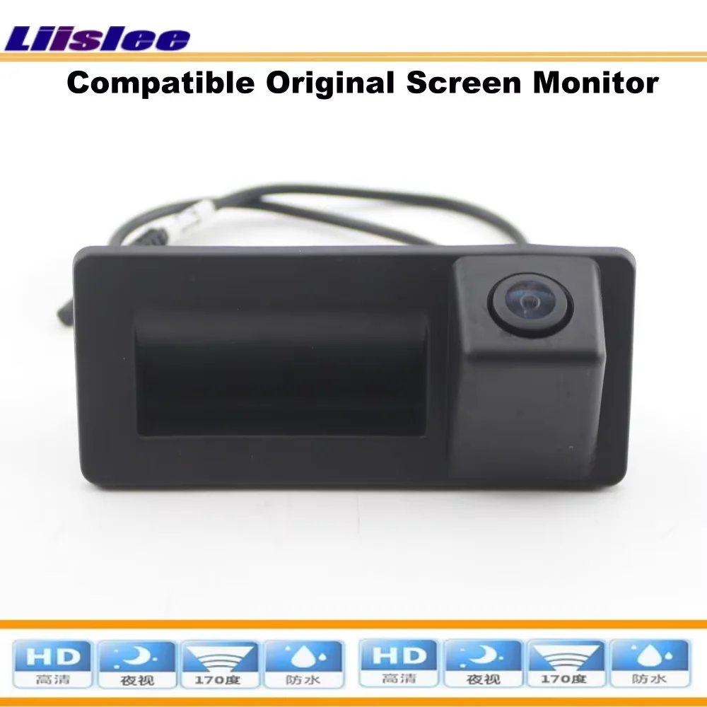 Original Factory Screen Rear View Camera For Skoda Octavia Mk3 (5E) 2013-2020 MQB MIB Display Trajectory Reversing Image Accesso