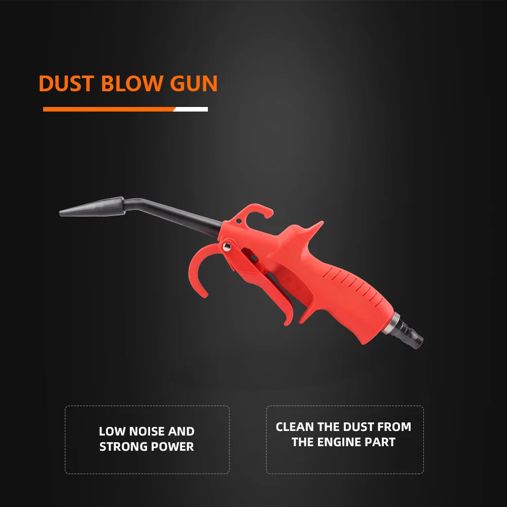 SPTA Plastic Steel High Pressure Dust Blow Gun Air Gun Air Blow Gun Air Jet Gun Engine Cleaning Tool For Car