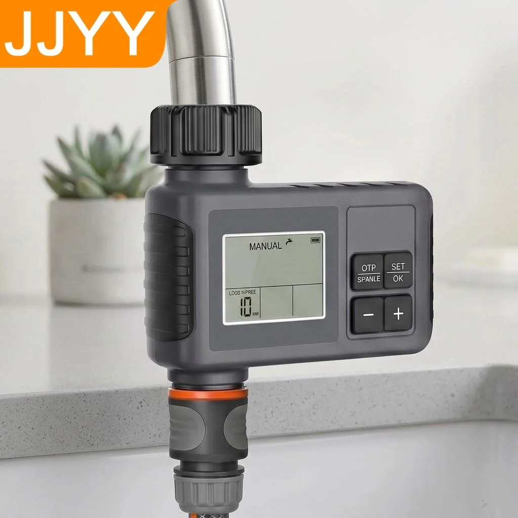 Smart Digital Water Timer Outdoor Garden Irrigation Sprinkler Controller Rain Sensor Water Saving Yard