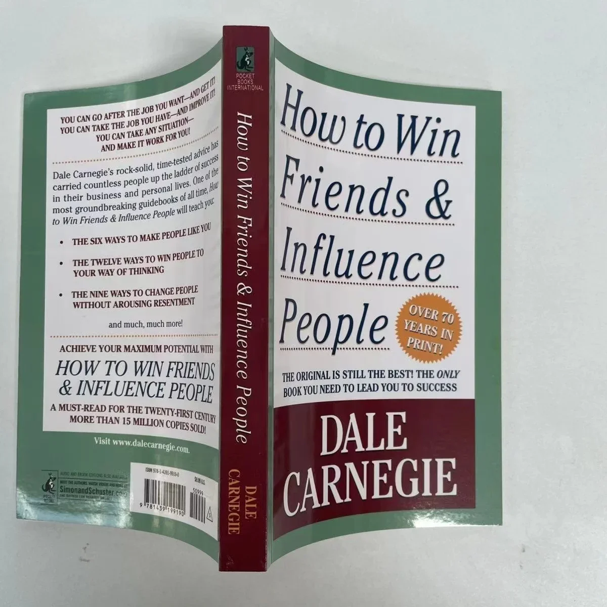 Imagem -03 - Livro de Leitura de Autoaperfeiçoamento para Adultos Como Fazer Amigos e Influenciar Pessoas por Dale Carnegie Habilidades de Comunicação Interpessoal Autoaperfeiçoamento