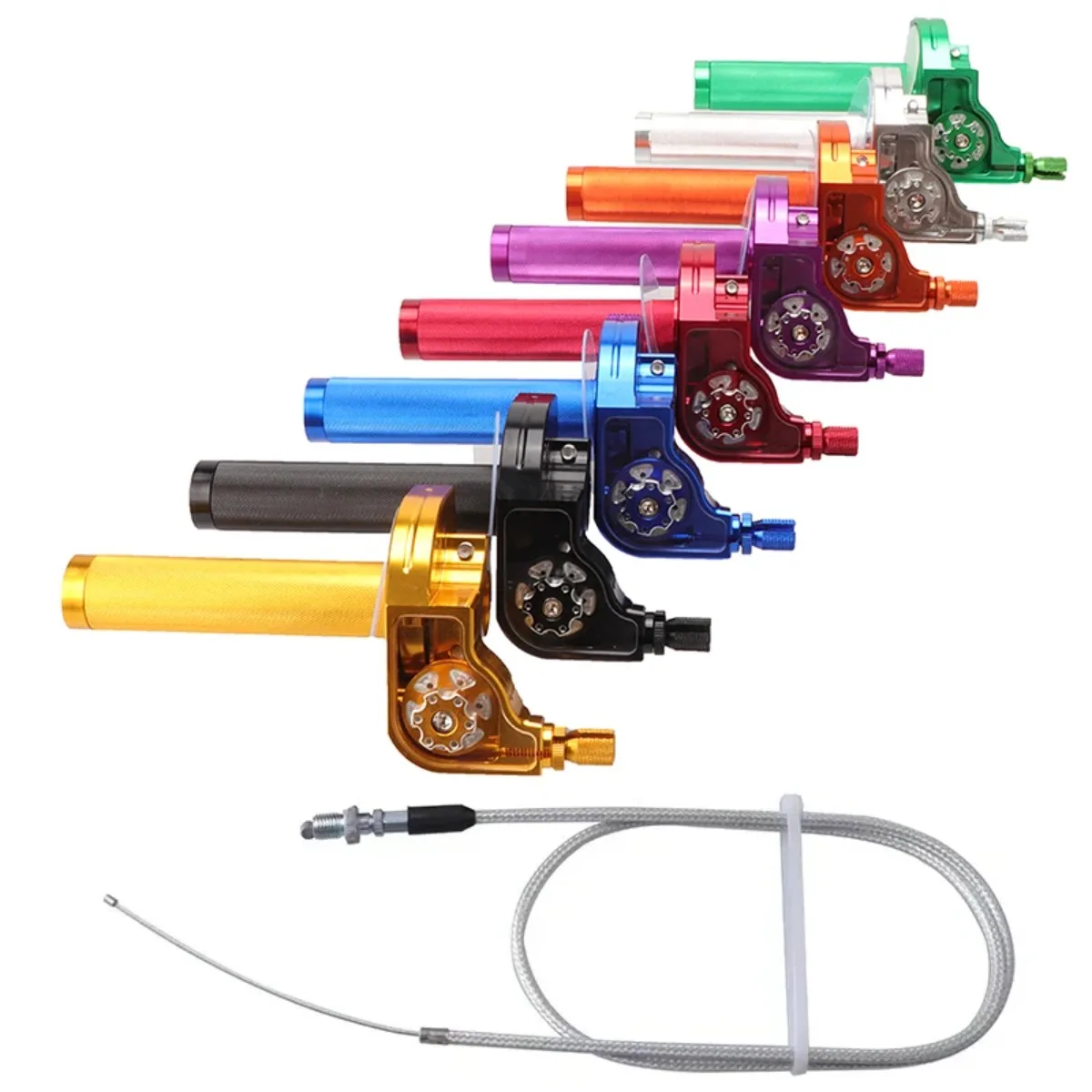 

CNC Aluminum Twister Throttle Tube For YAMAHA YZ250F YZ400F YZ450F YZF450 WR250F WR400F