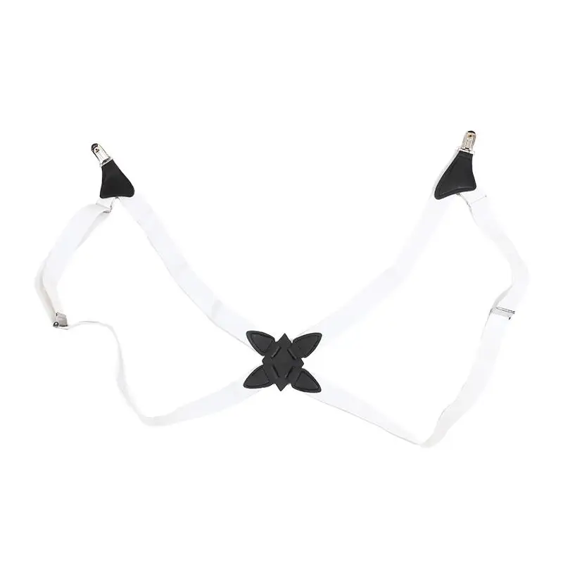 Suspensórios ajustáveis x voltar camisa clipe suspender cinto elástico calças cintas alça de ombro para mulher hip-clip suspensórios masculinos