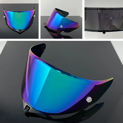 Imagen 2 del producto Visera para casco de motocicleta para cascos KYT TT REVO, protector de lente de repuesto, gafas de cristal para parabrisas