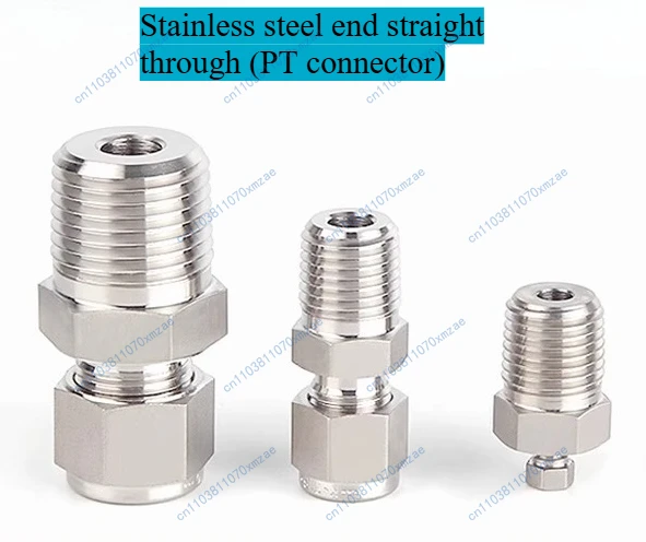 1PCS 316 Straight T…