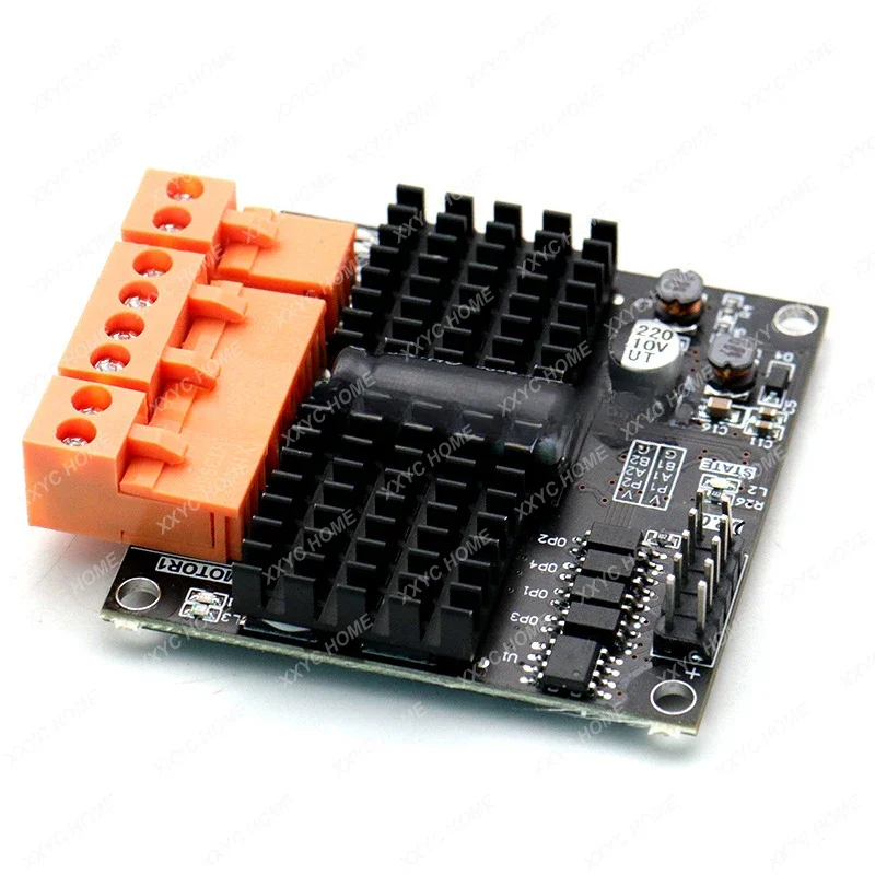 12V24V 12A dual circuit DC motor drive module board, H-bridge second L298N BTS7960 10A