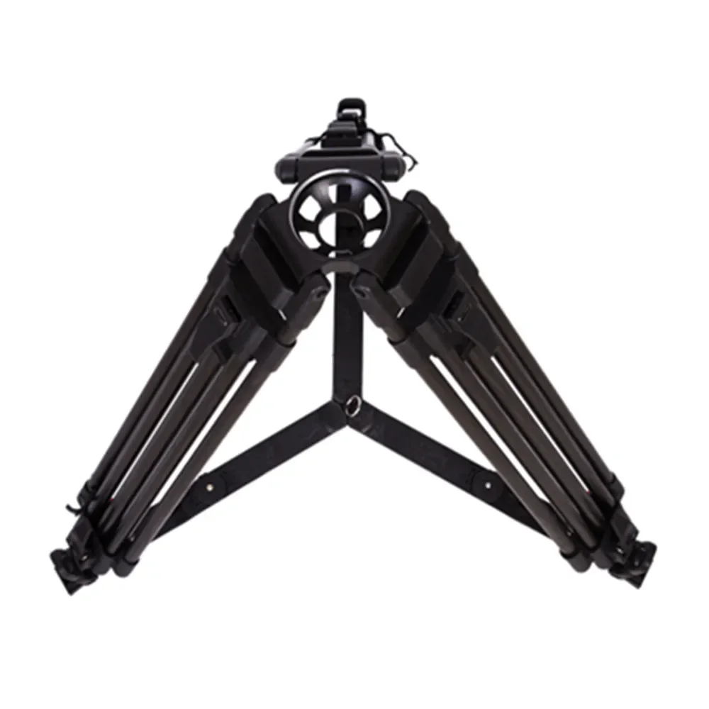 JIEPAI 80KG JP-1910T 100MM Bowl Professional Carbon Fiber Video Camera Tripod 19MM Pipe 1910L Aluminum tripod