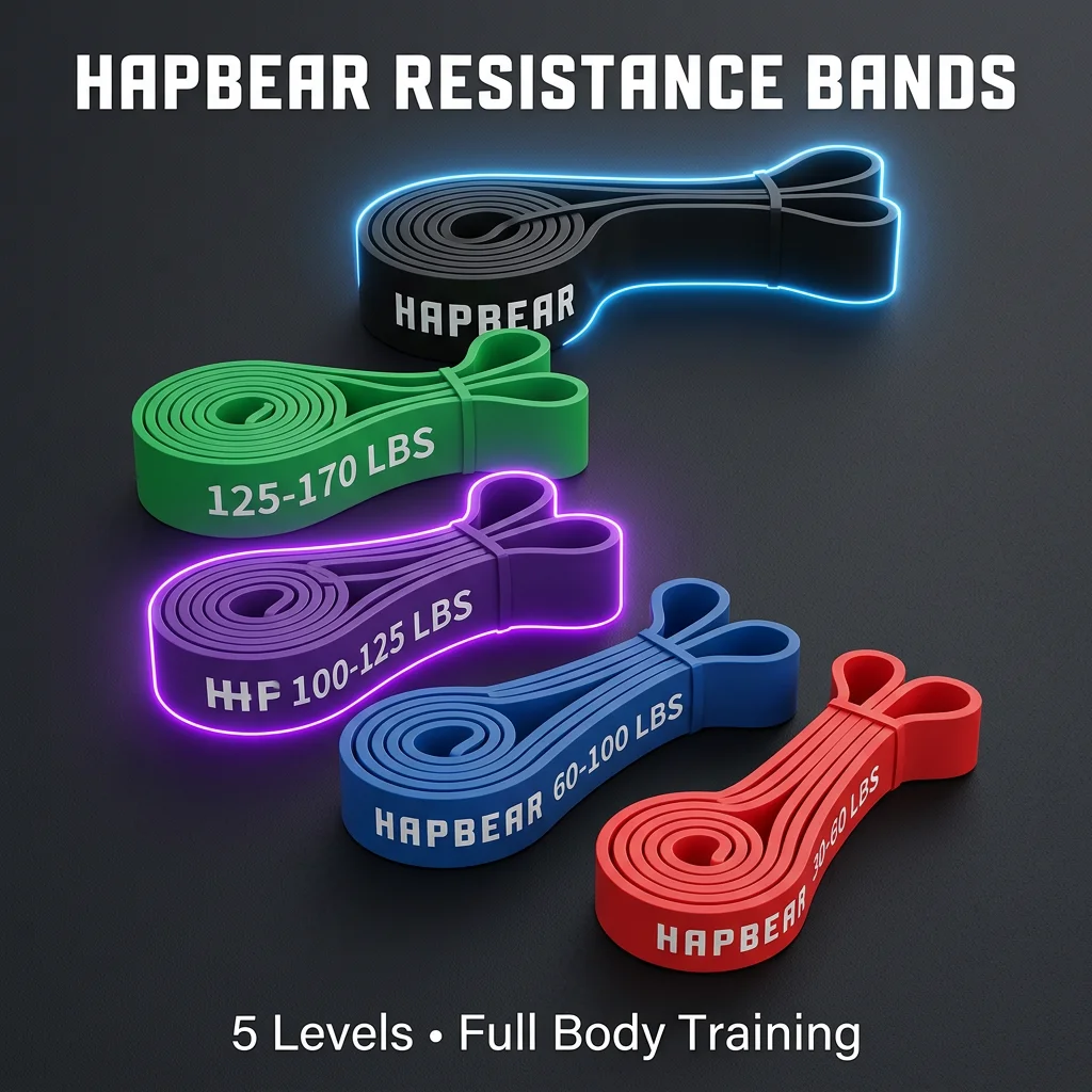 HAPBEAR Pull Up Assistentieban - Pull Up Assist Band recensie en prijs