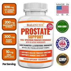 Balincer Men's Prostate Health Supplement DHT Hair Supports Urinary Tract Health