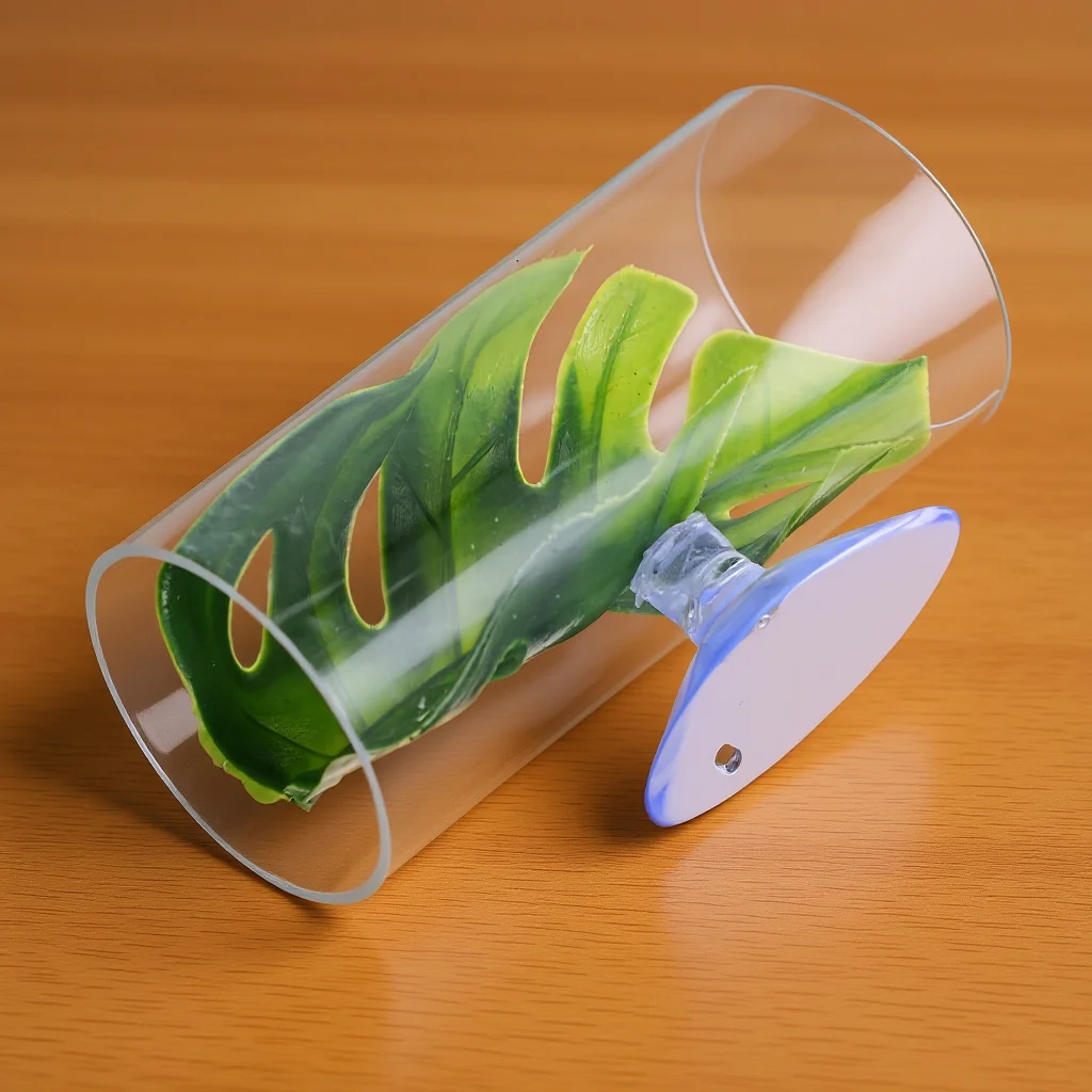 

Transparent Betta Fish Tunnel Resting Hiding Spawning Aquarium Shrimp Hideout Clear Tube Fish Tank Decoration Interactive Betta