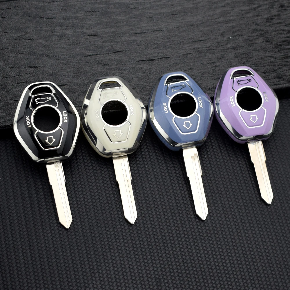 Soft TPU Car Key Cover for BMW X5 X3 Z3 Z4 E38 E39 E46 E83 M5 325i Key Case for BMW 3 Series 5 Series 7 Series Keychain Parts