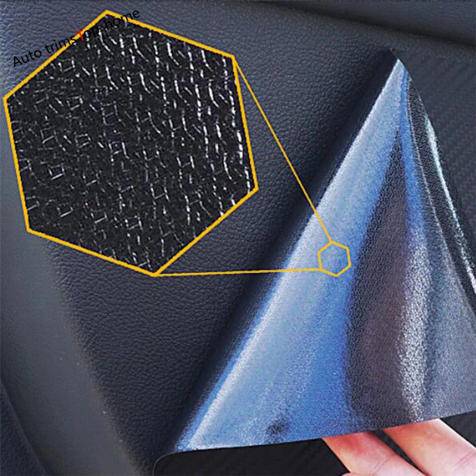 Carbon Fiber Sticker Door Anti Kick Film Side Edge Protector Pad Cover Fit For Honda Civic 11th 2022 2023 2024 Car Accessories