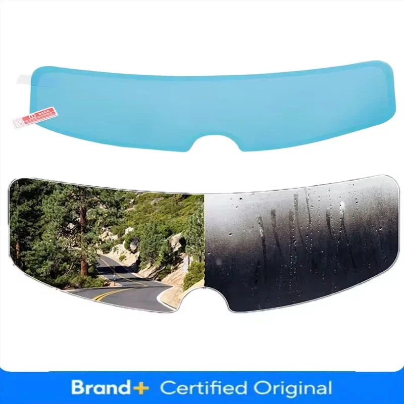 

Universal Motorcycle Helmets Anti-fog Patch Visor Lens Helmet Lens Protective Film for Against UV Rain Motorcycle Accessorie Ama