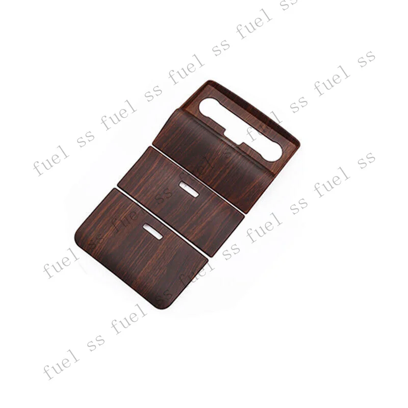 S+ For Ford Edge 2015-2018 Peach Wood Grain Rear Air Outlet Vent Panel Cover Decor
