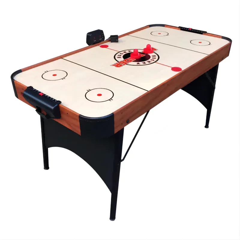 Table hockey table children's folding model household 5 foot air suspension ball air hockey