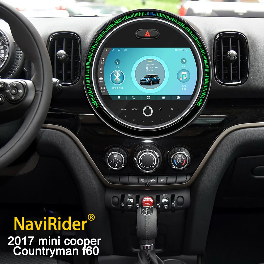 Android Screen For Mini Cooper Countryman F60 2017 2018 2019 Car Radio Navigation Wireless Carplay GPS Video Stereo Multimedia