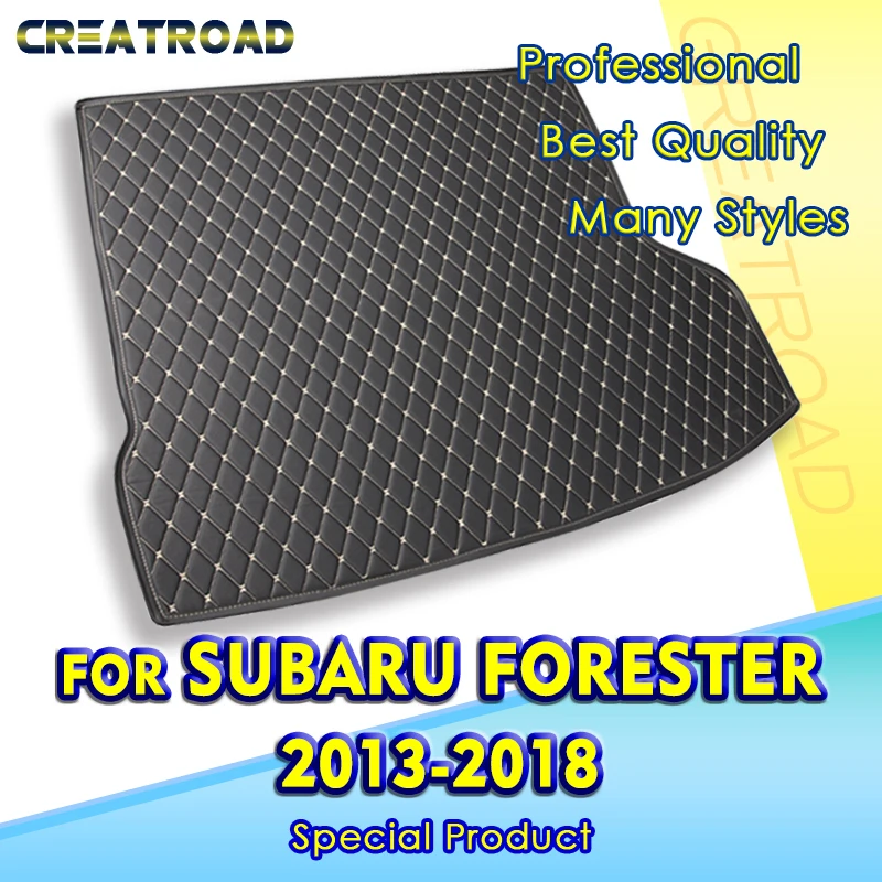 

Car Trunk Mat For SUBARU FORESTER SUV 2013 2014 2015 2016 2017 2018 Custom Car Accessories Auto Interior Decoration